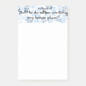 Post-it® Le bloc - notes du professeur de temporisation (Devant)