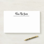 POST-IT® LE BOSS (Sur un bureau)