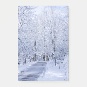 Post-it® Le bureau note le destin du destin de neige