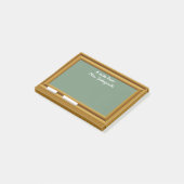 Post-it® Le cadeau de professeur a personnalisé une note de (Incliné)