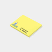 Post-it® Le cadeau de professeur a personnalisé une note de (Incliné)