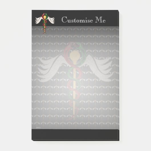 Post-it® Le Caduceus (couleur complète) (Devant)