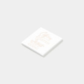 Post-it® Le Café Christian Citation Me Lance En Script (Incliné)