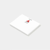 Post-it® Le Canada Établi Avant 1867 Couleur De Teepee Roug (Incliné)