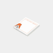 Post-it® Le casquette rouge | de Basset Hound | Ushanka (Incliné)