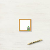 Post-it® Le cerveau coule une note zombie (Sur un bureau)