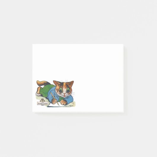 Post-it® Le chat Mascotte de l'écrivain, Louis Wain (Devant)