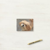 Post-it® Le chien de Lhassa Apso dans le jardin (Sur un bureau)