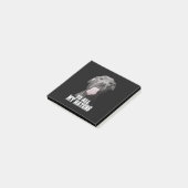 Post-it® Le chien de Pitbull à tous mes haines (Incliné)