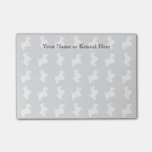 Post-it® Le chien de Scottie personnalisent