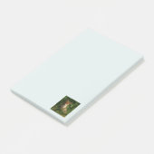 Post-it® Le chou renard dans une forêt verte (Incliné)
