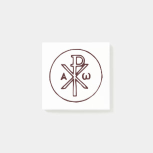 Post-it® Le christogramme Chi-Rho symbole 
