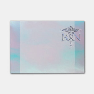 Post-it® Le chrome aiment le caducée de RN dans le style de