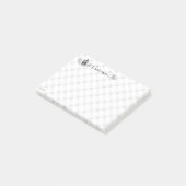 Post-it® Le Claddagh (noir) (Incliné)