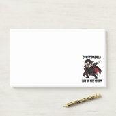 Post-it® Le comte Dabula dabs pendant la nuit (Sur un bureau)