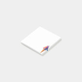Post-it® Le cône de glace classique vibrant de SlipperyJoe' (Incliné)