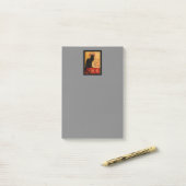 Post-it® Le Conversation Noir de Steinlen (Sur un bureau)