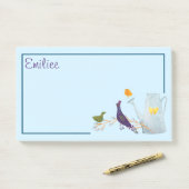 Post-it® Le Coq, Le Canard Et La Poule (Sur un bureau)