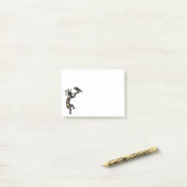 Post-it® Le Corbeau et Kokopelli (Sur un bureau)