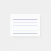 Post-it® Le Courrier-it® blanc note 4" x 3" (Devant)