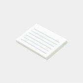 Post-it® Le Courrier-it® blanc note 4" x 3" (Incliné)