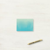 Post-it® Le Courrier-it® bleu d'abrégé sur aquarelle note (Sur un bureau)