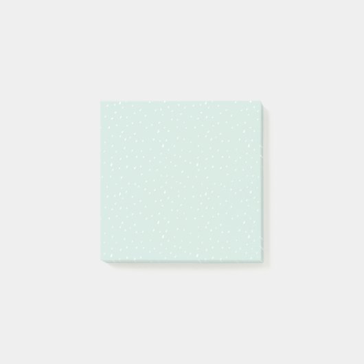 Post-it® Le Courrier-it® collant de neige bleue note 10,2 x (Devant)