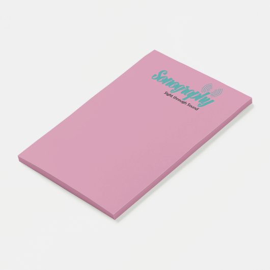 Post-it® Le Courrier-it® d'échographie note 4 x 6 (Incliné)