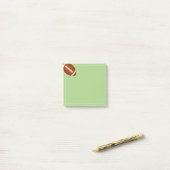 Post-it® Le Courrier--Note-Football (Sur un bureau)