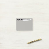 Post-it® Le couteau de cuisine du chef personnalisé (Sur un bureau)