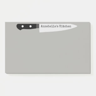 Post-it® Le couteau de découpage du chef personnalisent