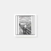 Post-it® le cri d'Edvard Munch (Devant)
