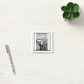 Post-it® le cri d'Edvard Munch (Bureau)