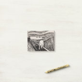 Post-it® Le cri Edvard Munch (Sur un bureau)