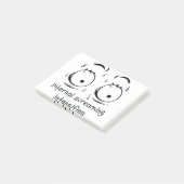 Post-it® Le cri interne intensifie la sueur faciale de mème (Incliné)