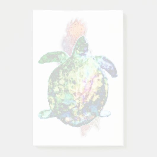 Post-it® Le doigt de couleur cosmique (Devant)