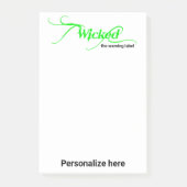 Post-it® Le étiquette d'avertissement a été désactivé, note (Devant)