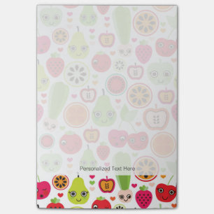 Post-it® le fruit badine la pomme d'illustration