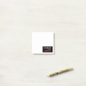 Post-it® Le jeu est mon Saint-Valentin (Sur un bureau)