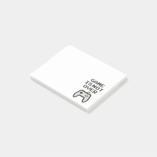 Post-it® Le jeu n'est pas terminé (Incliné)