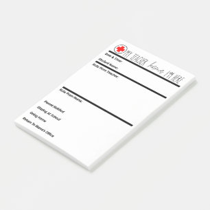 Post-it® Le laissez-passer d'infirmière pour tout établis
