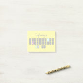 Post-it® Le libelle est les post-its frais de clavier de (Sur un bureau)