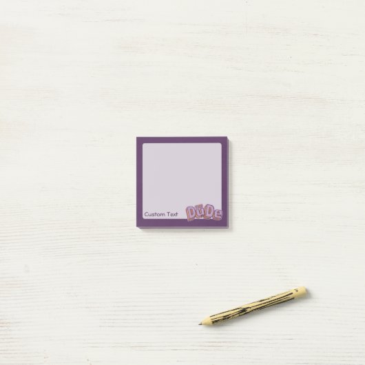 Post-it® Le mec (Sur un bureau)