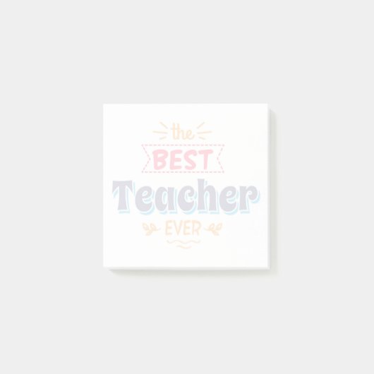 Post-it® Le meilleur professeur jamais (Devant)