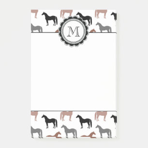 Post-it® Le Motif de Horse Lover