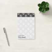 Post-it® Le motif | de voilier dessiné par craie ajoutent (Bureau)