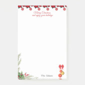 Post-it® Le Noël GiJoyeux et profiter de vos vacances (Devant)