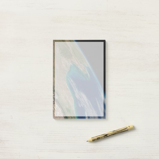 Post-it® Le Nord Du Golfe Du Mexique. (Sur un bureau)