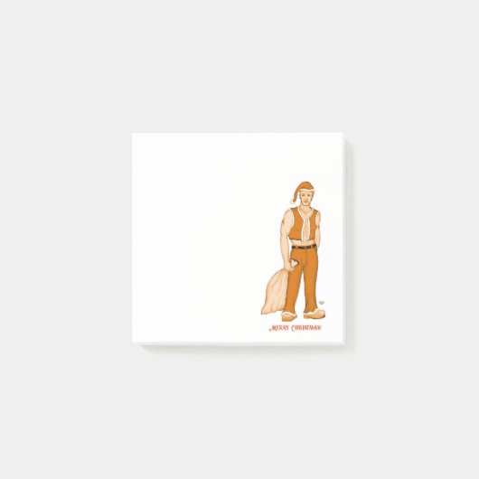 Post-it® Le nouveau Père Noël - Joyeux Noël ! (Devant)