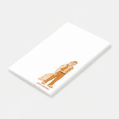 Post-it® Le nouveau Père Noël - Joyeux Noël ! (Incliné)